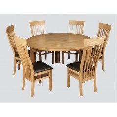 AM Treviso 150cm Round Dining Set